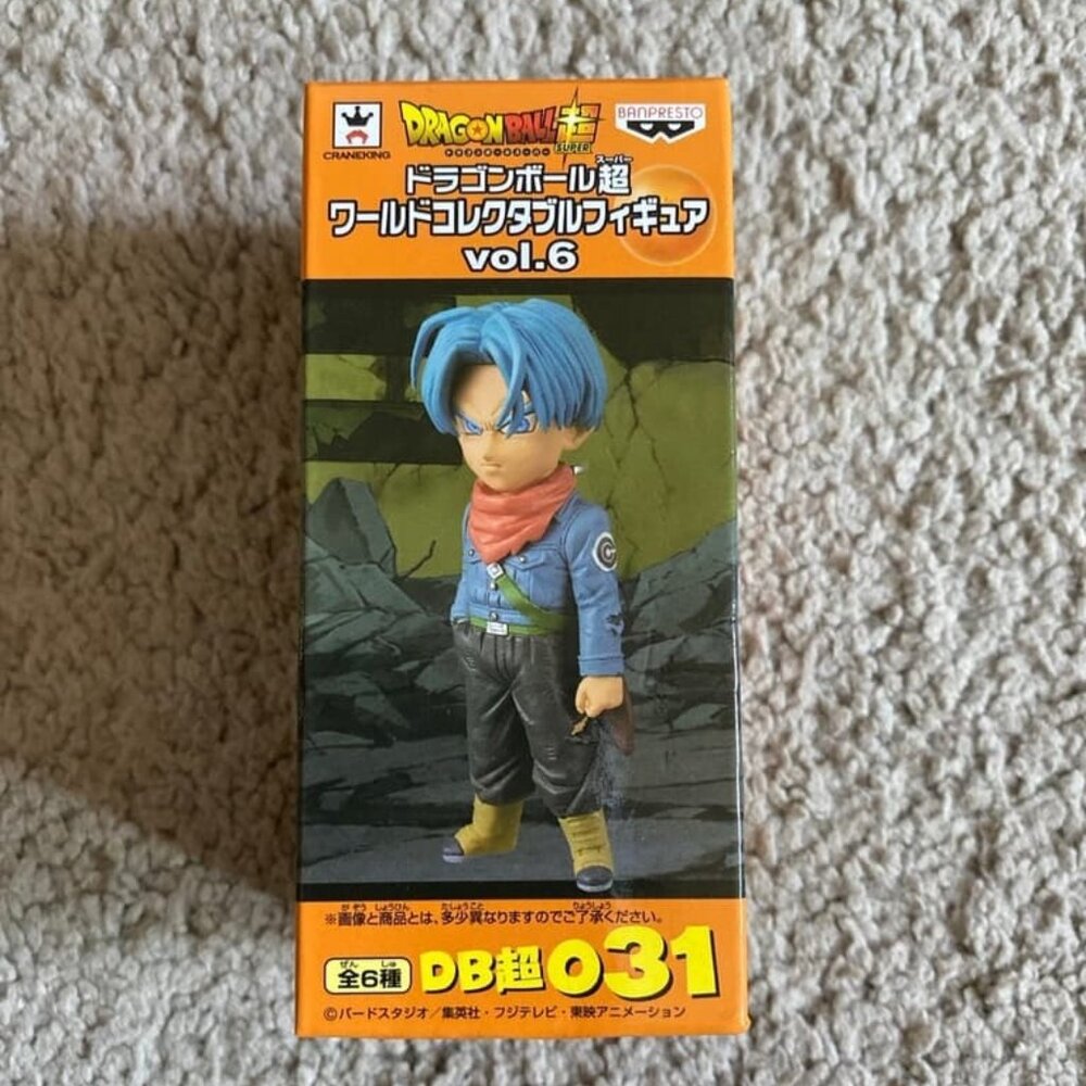 Dragon ball super 031 Tranks Japanese anime world collectable figure WCF